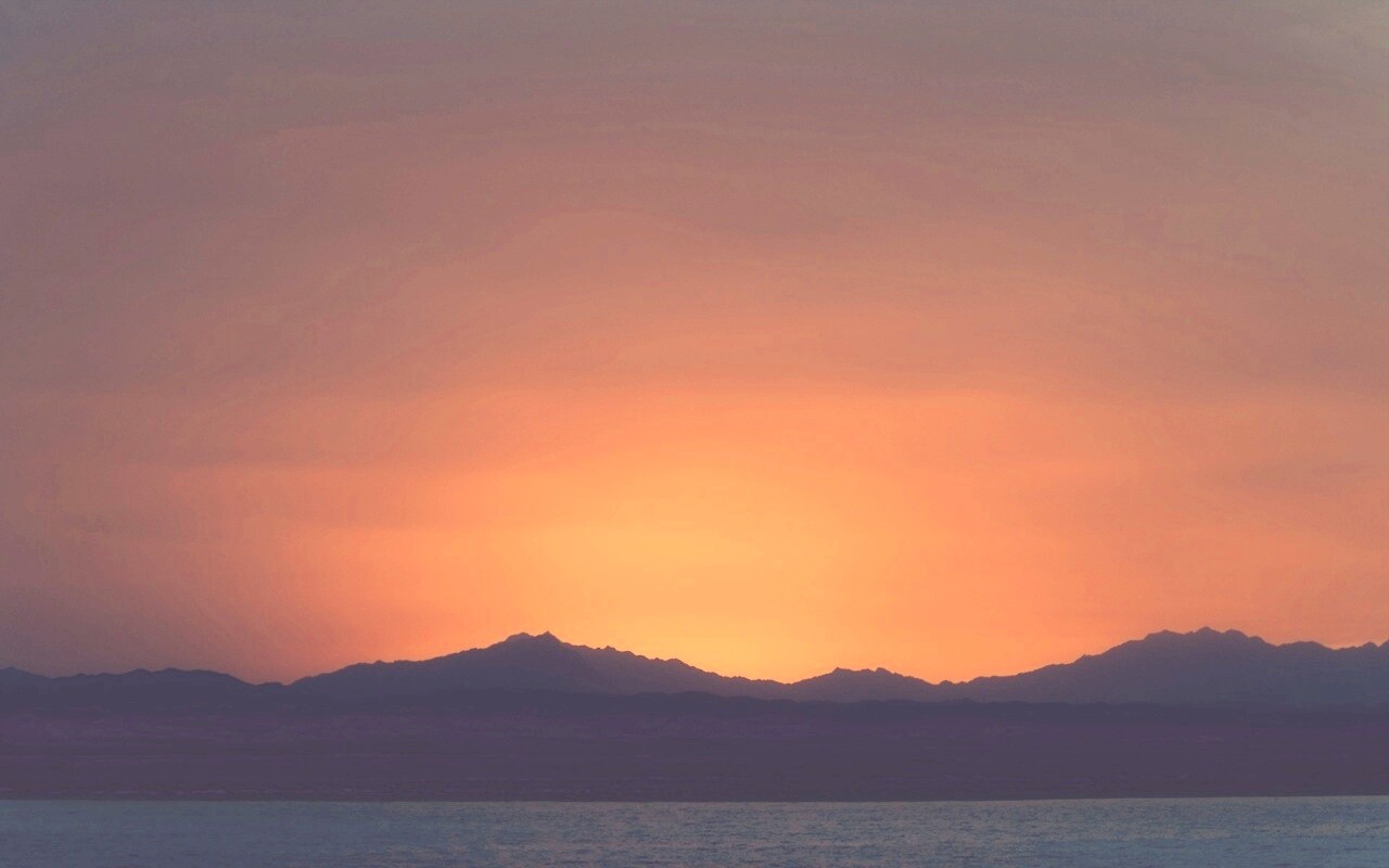 Египетский закат обои