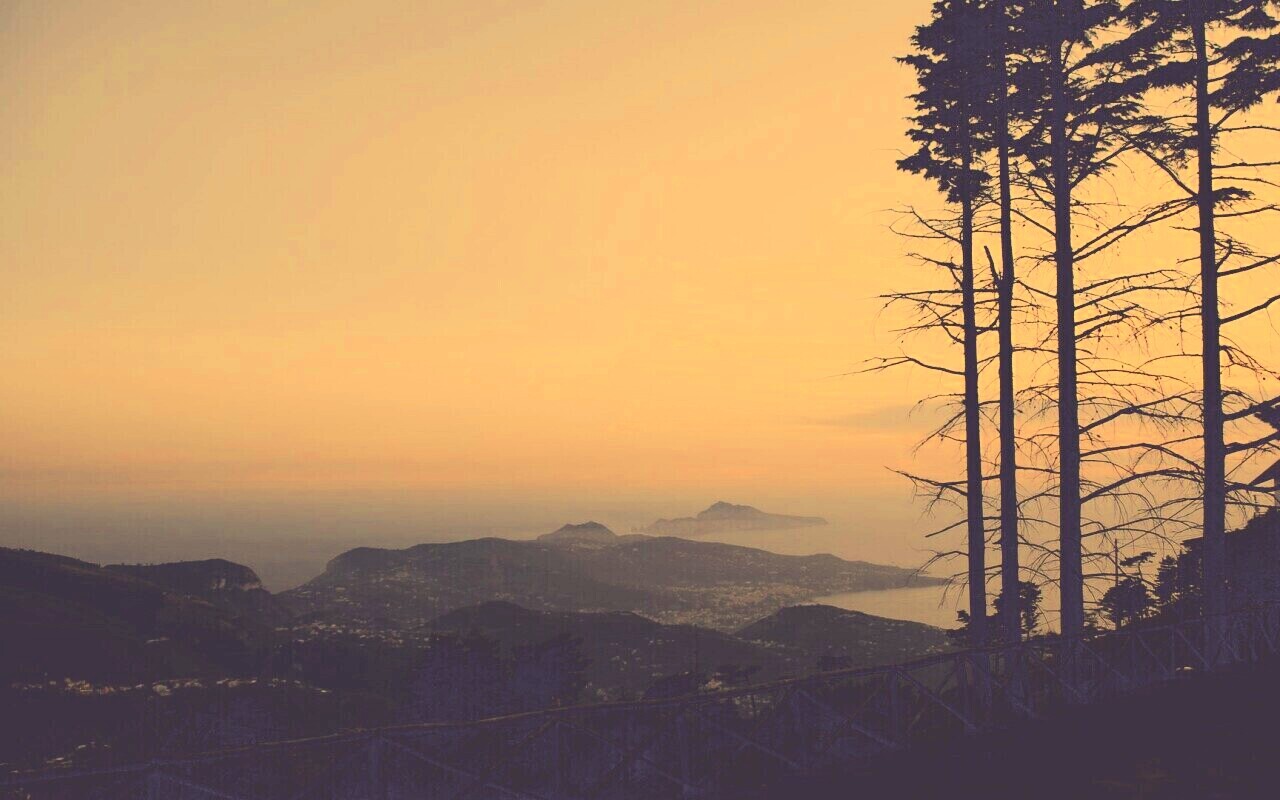 Вид на море обои