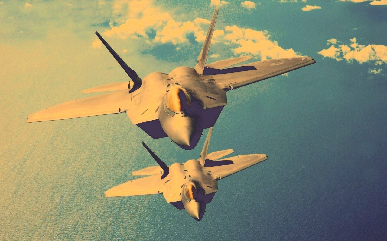Истребители в небе обои