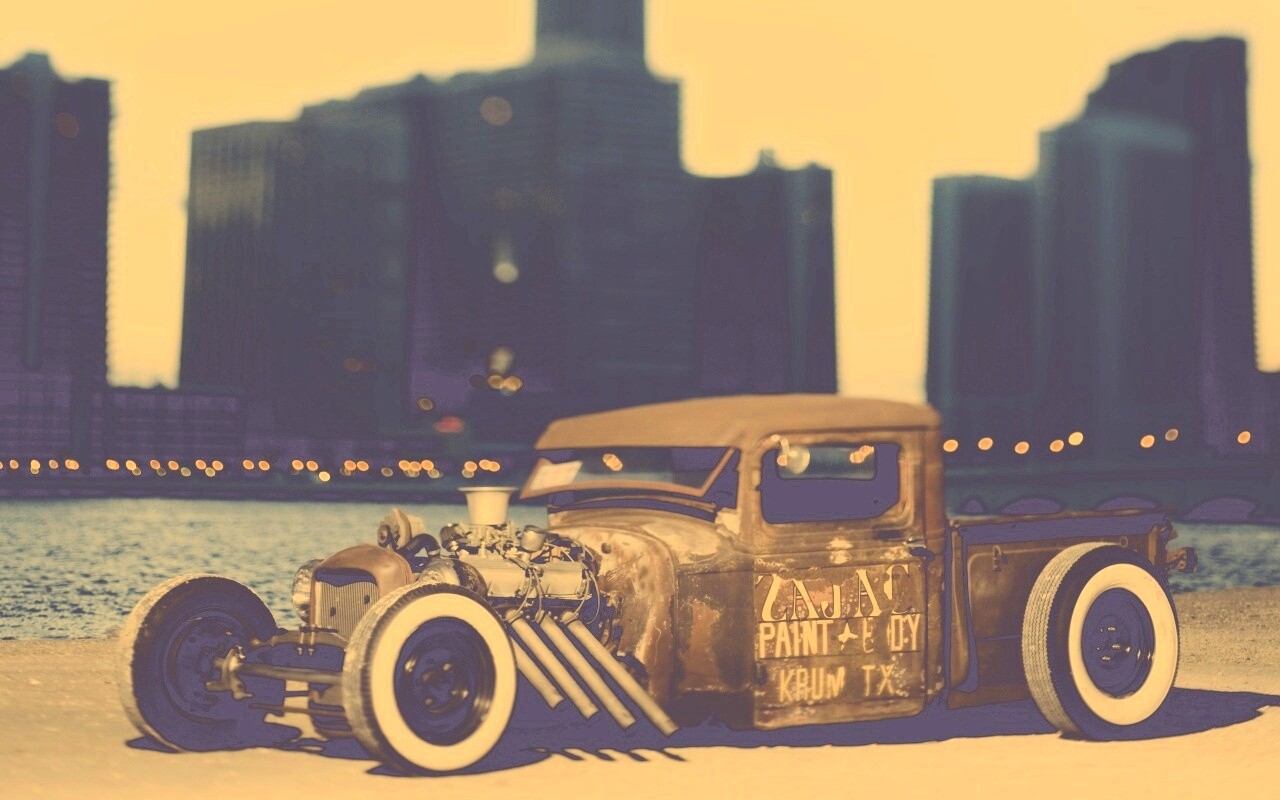 Ретро пикап обои