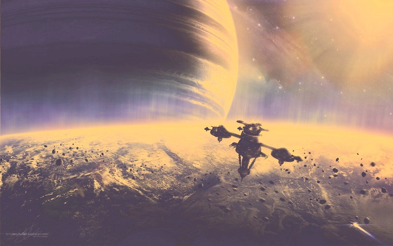 Космический корабль обои