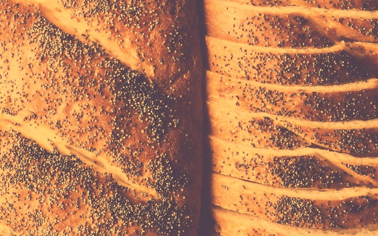 Выпечка с маковой крошкой обои