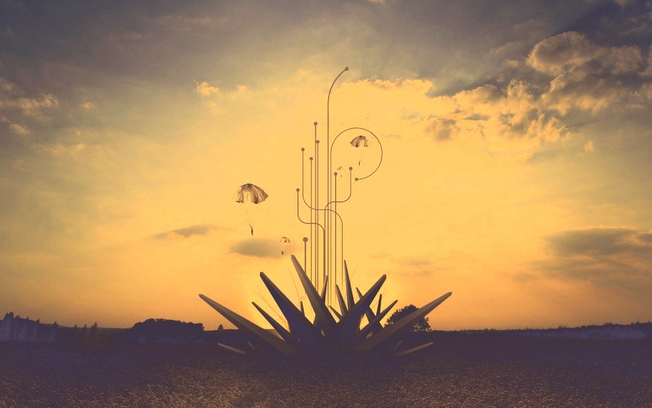 Абстрактный взрыв в настоящем мире обои