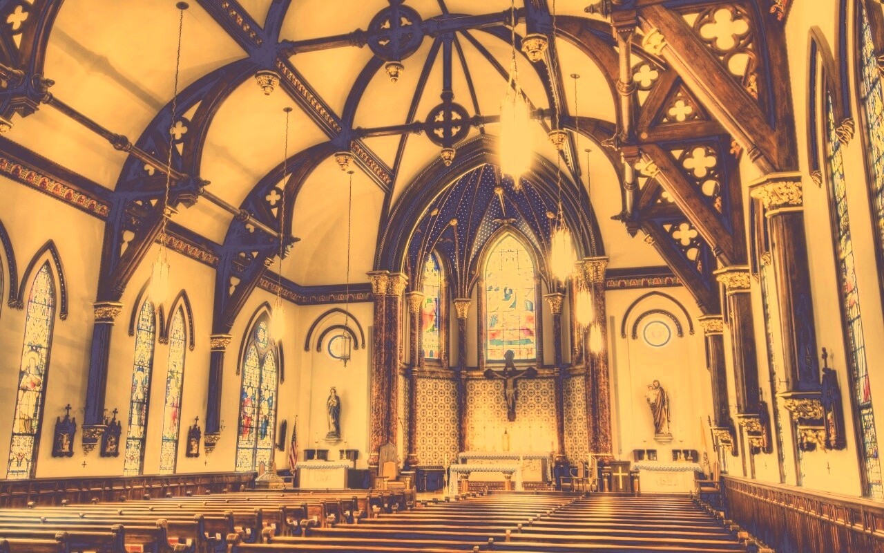 Внутреннее убранство собора обои