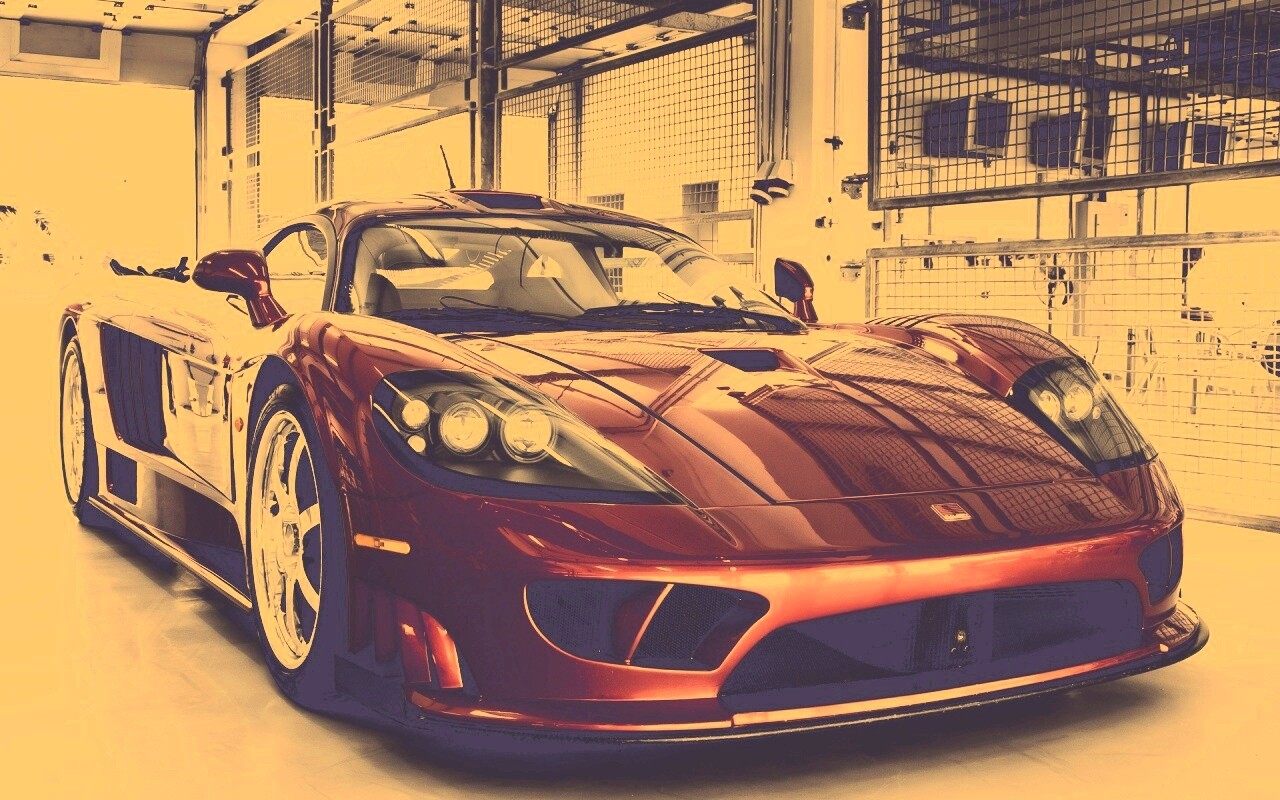 Суперкар бордового цвета обои