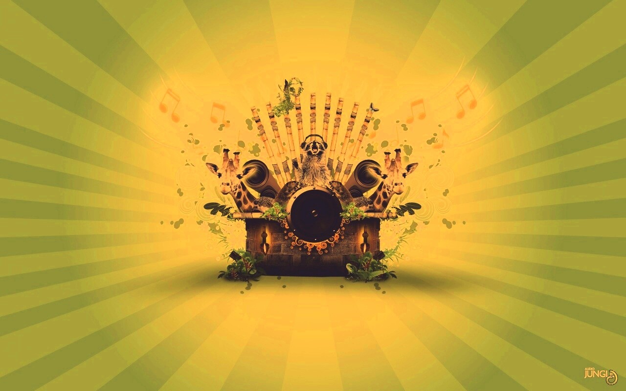 Музыка джунглей обои