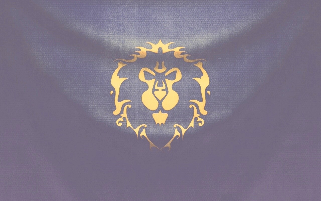 Флаг Альянса из World of Warcraft обои