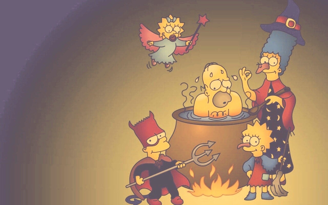 Шабаш Симпсонов обои