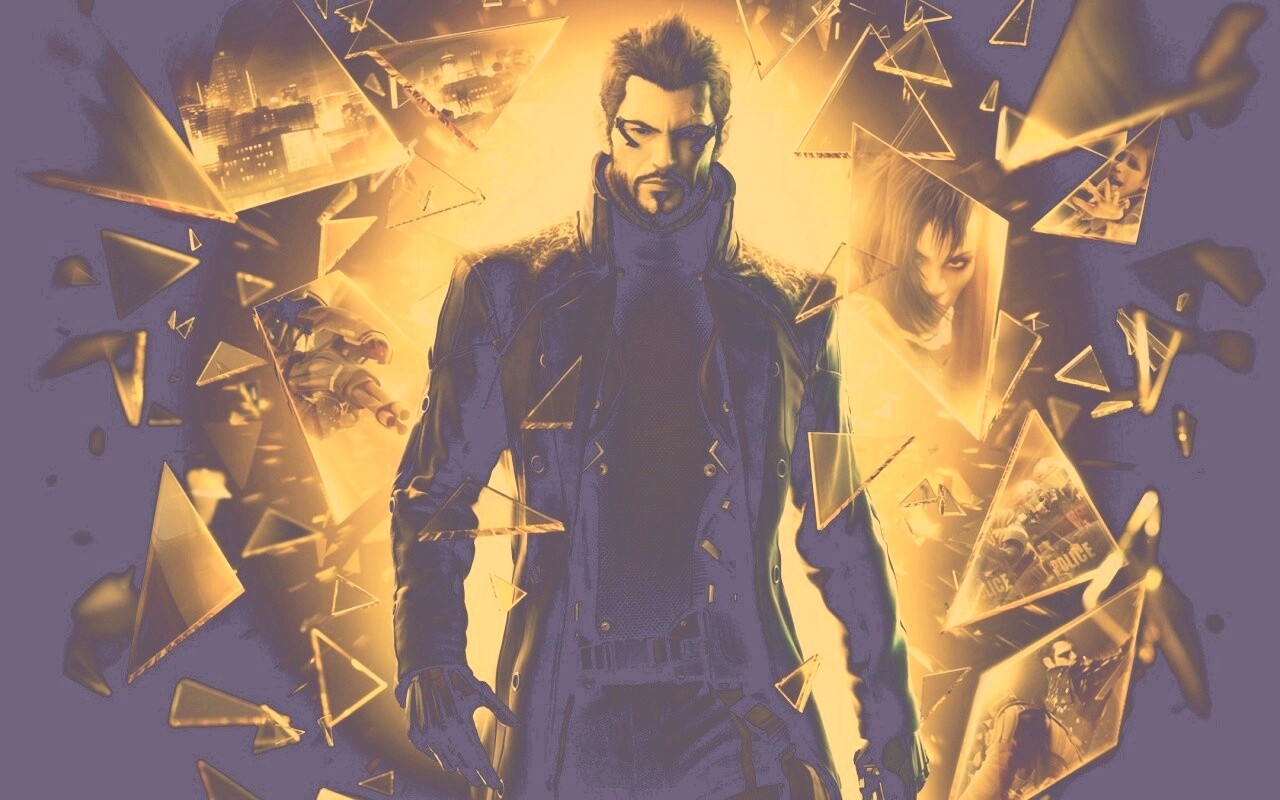 Адам Дженсен из Deus Ex : Human Revolution обои