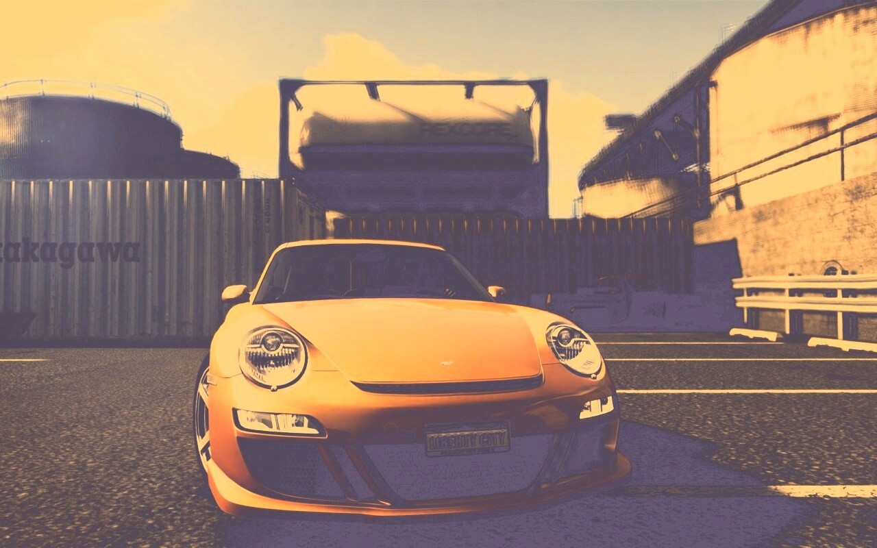 Порше из GTA4 обои