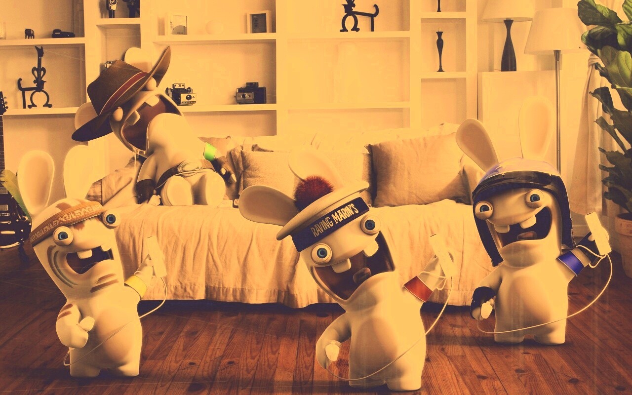 Raving Rabbids wii обои