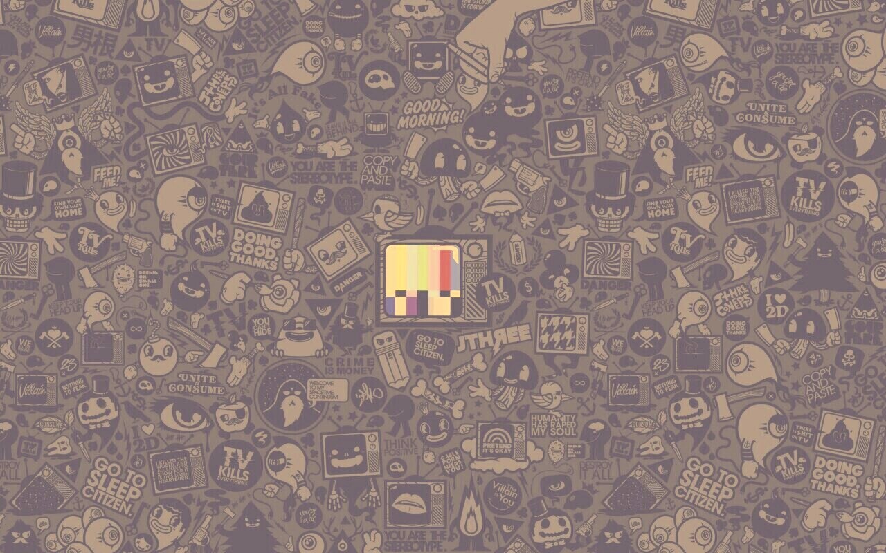 Телевидение убивает всё! обои