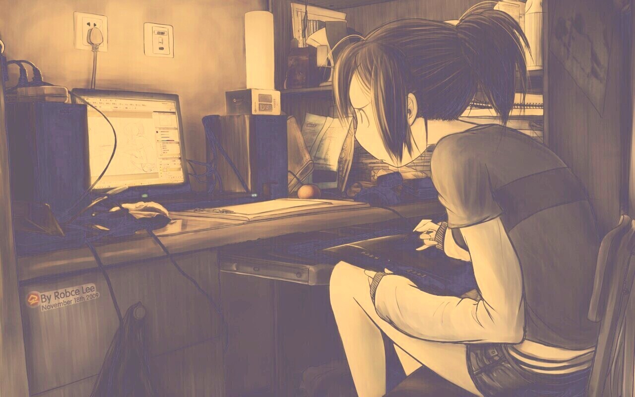 Как нарисовать самого себя обои