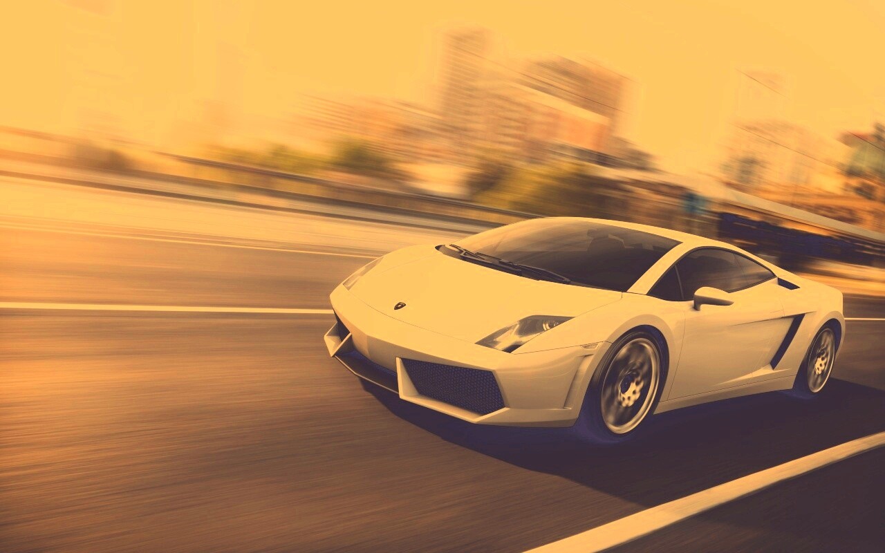 Серый Ламборджини обои