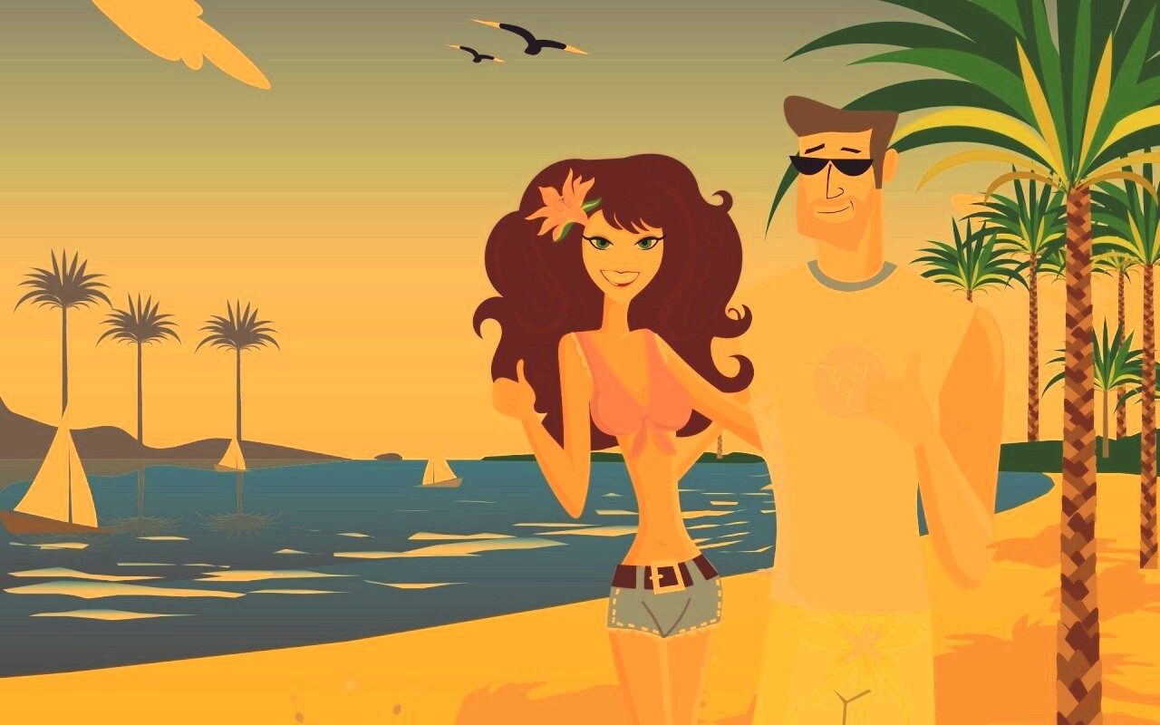 Отпуск на позитиве обои