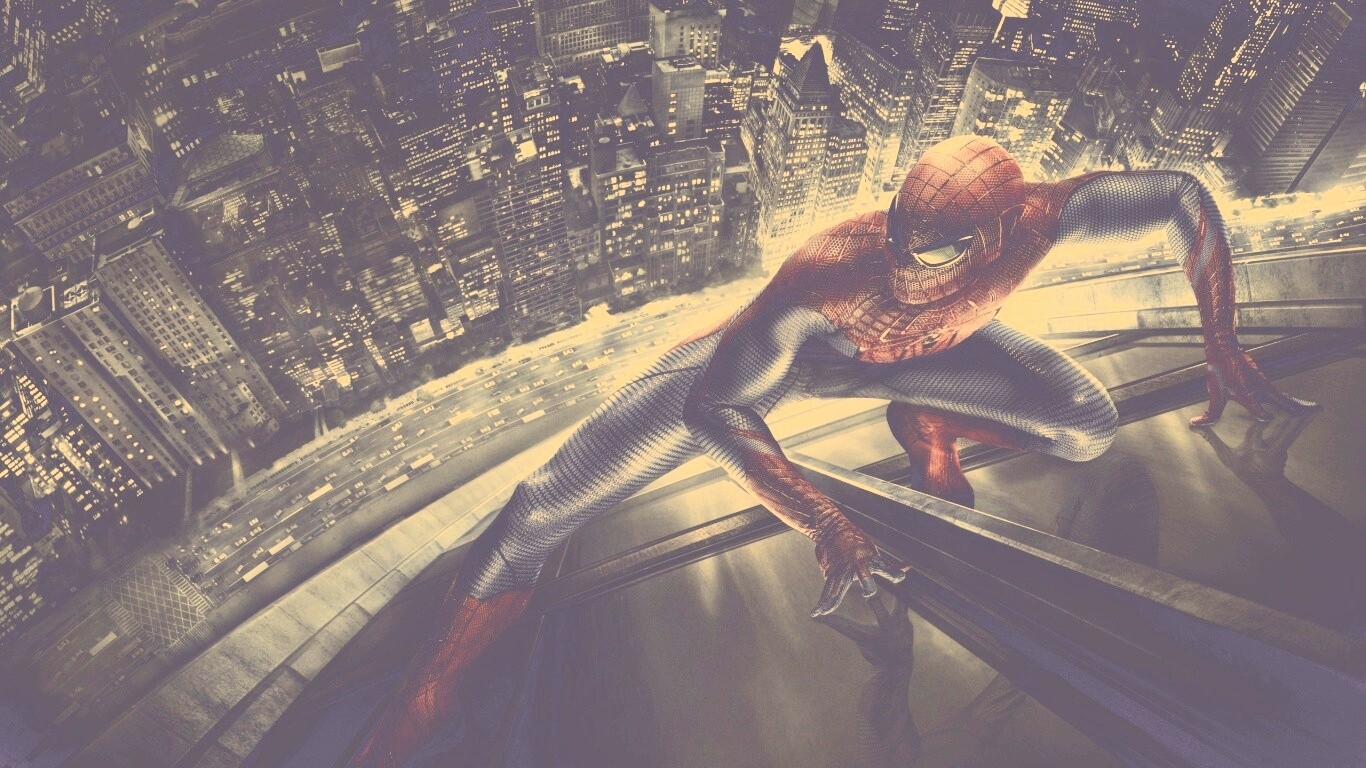 Новый человек паук обои