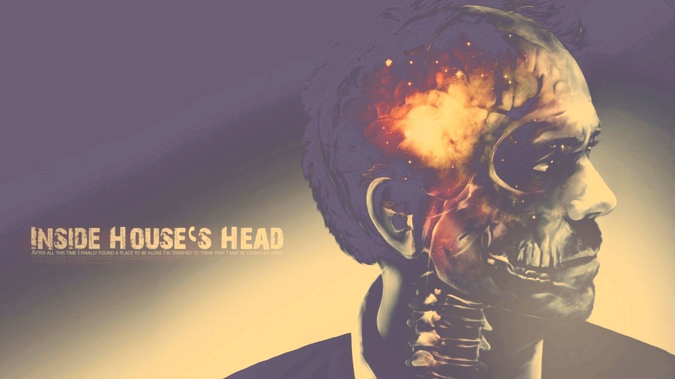 В голове доктора Хауса обои