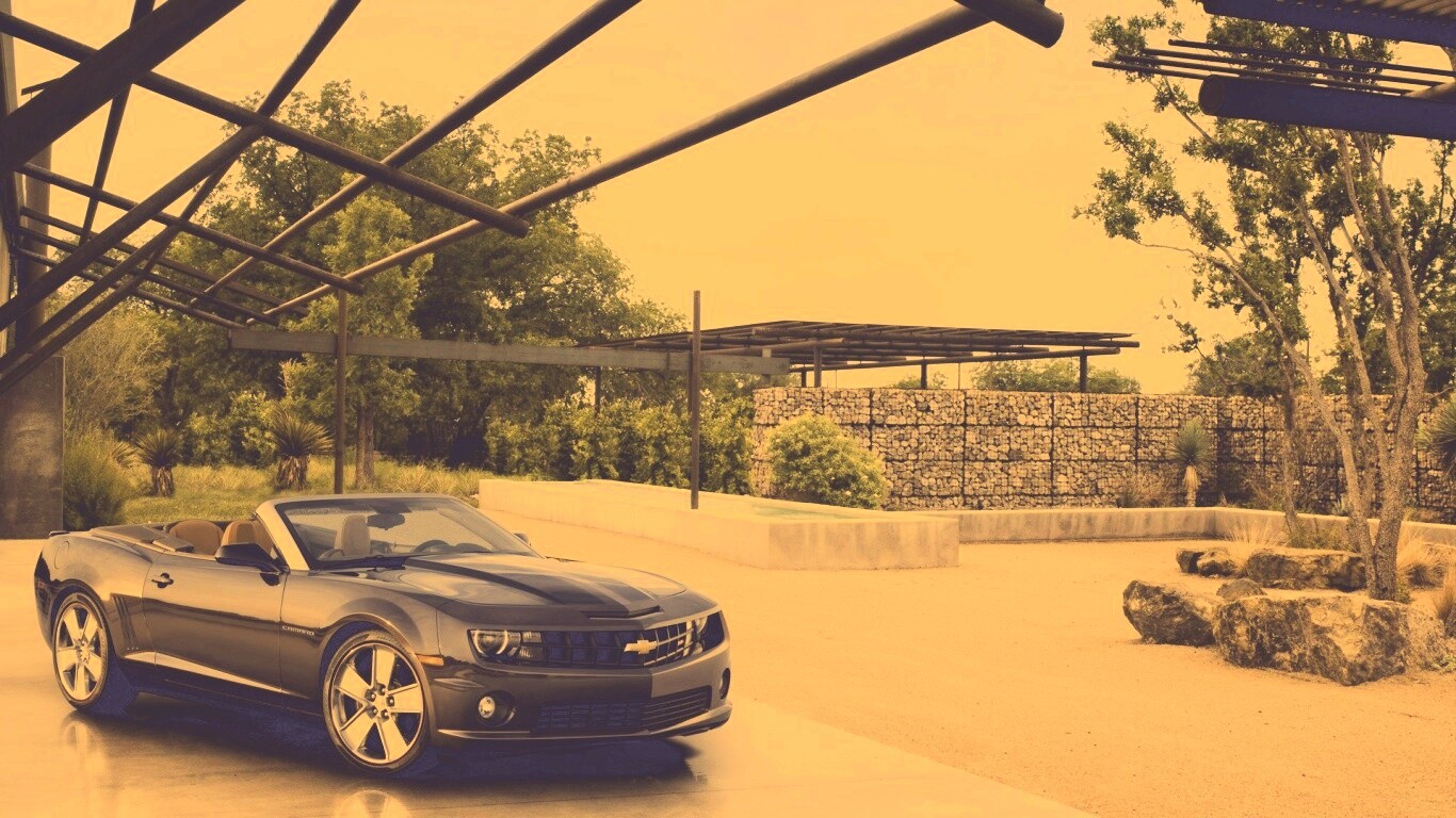 Камаро кабриолет обои