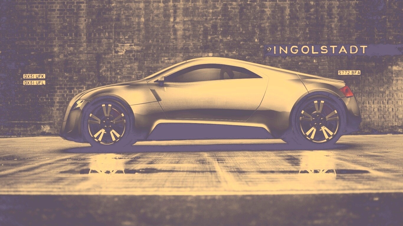 Концепт Audi R Zero обои