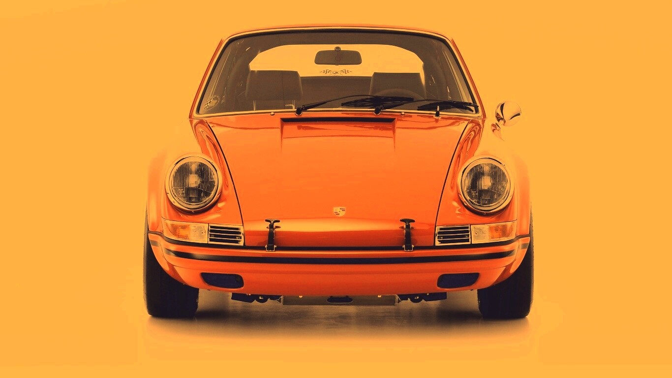 Лупоглазый порш обои