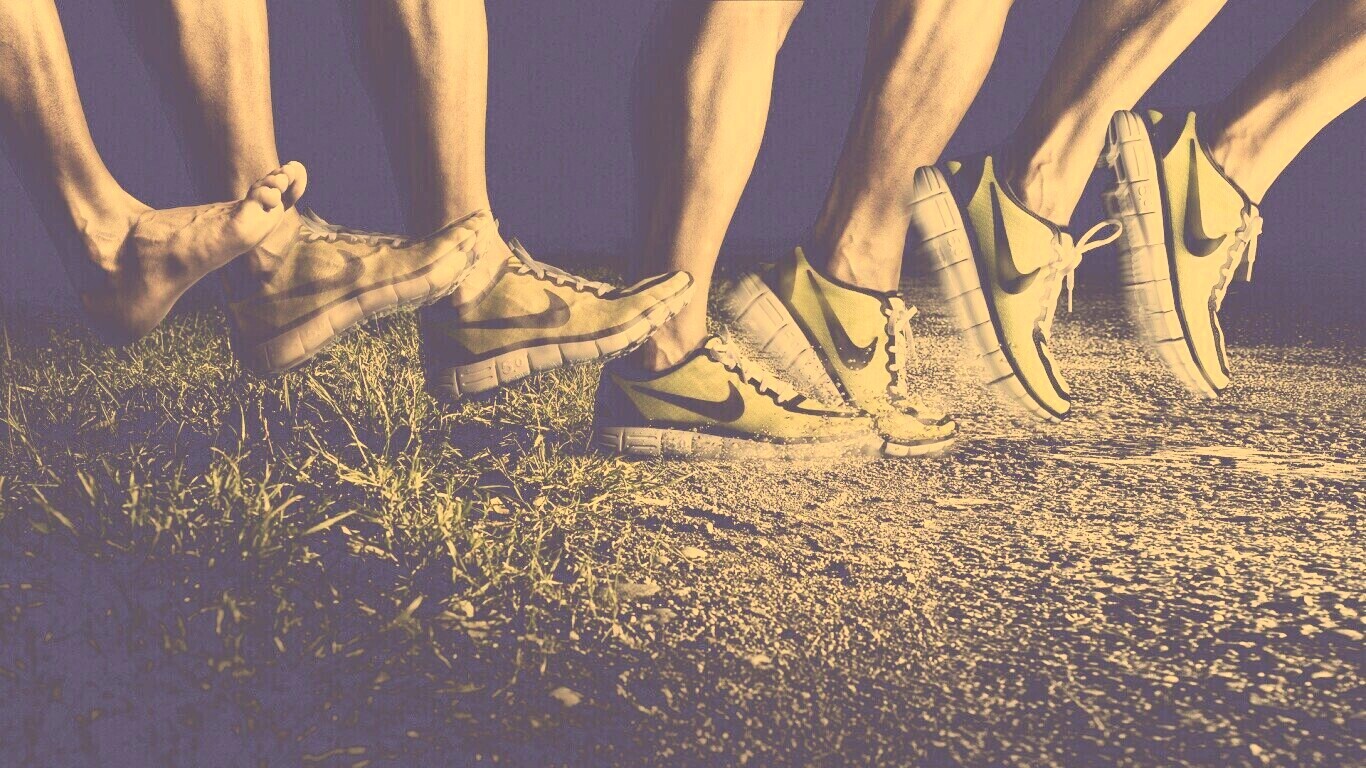 Эволюция Nike обои