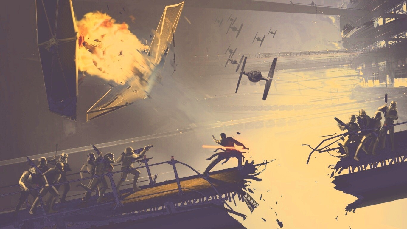 Из игры Star Wars Force Unleashed обои