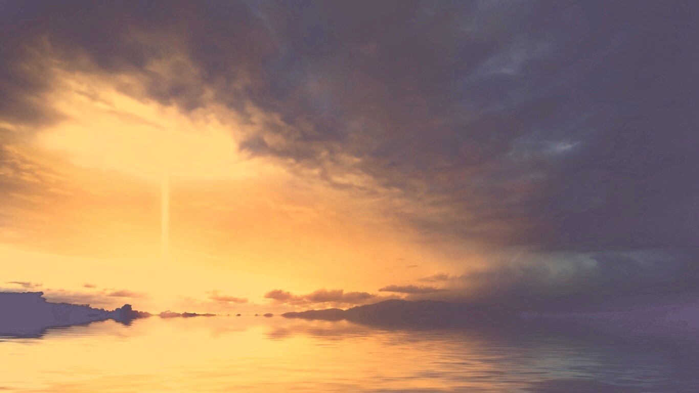Луч с неба обои