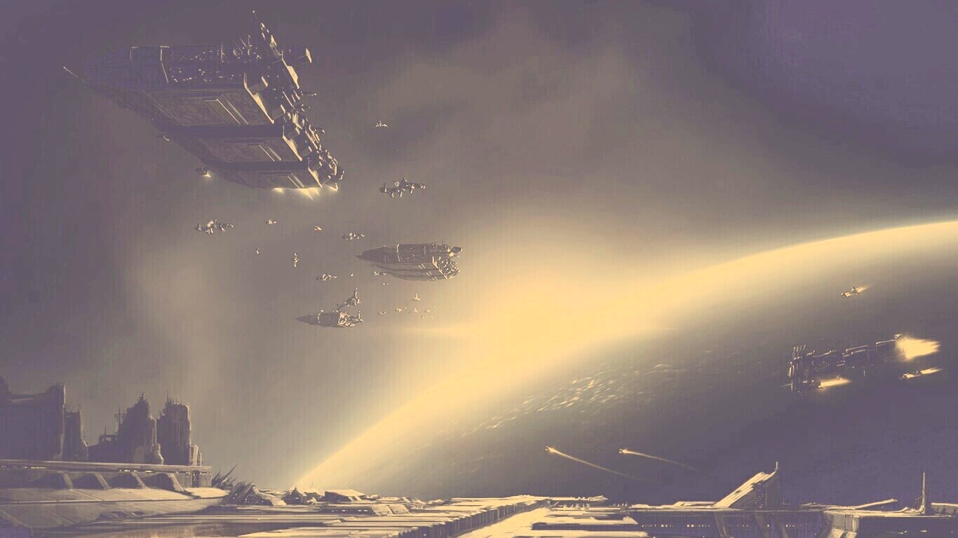 Космический флот обои