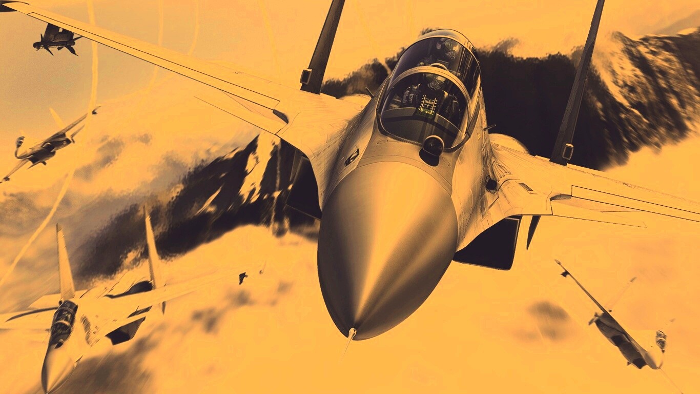 Истребители из игры Tom Clancy Haws 2 обои