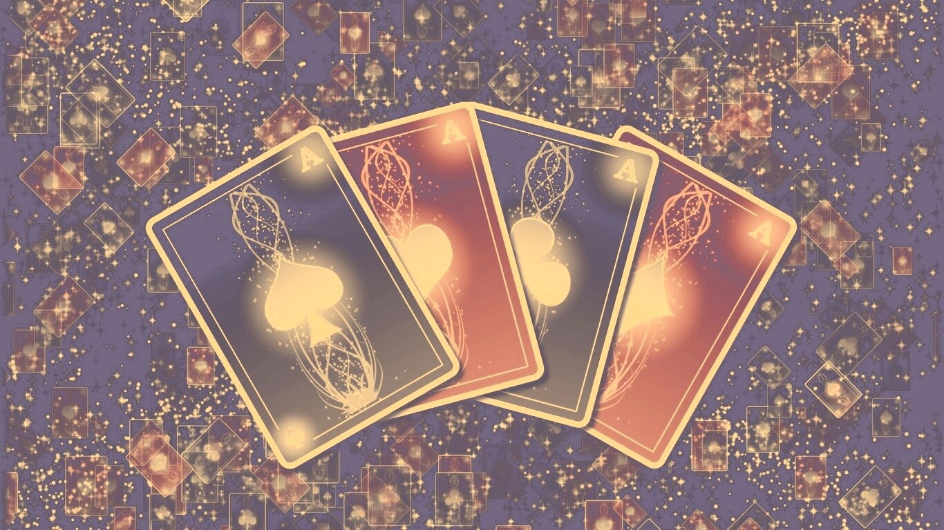 Каре из тузов обои