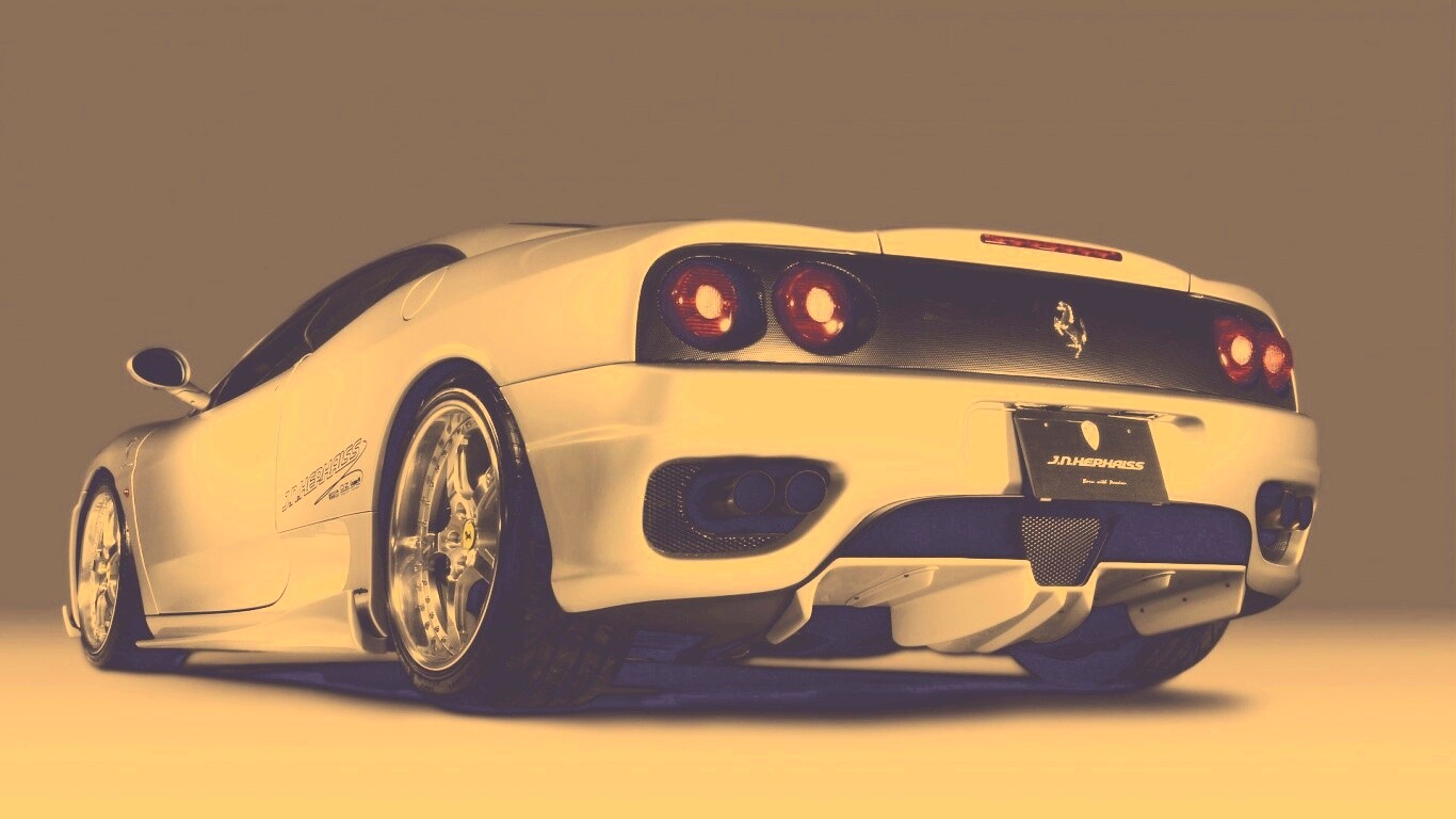 Металлик Феррари обои