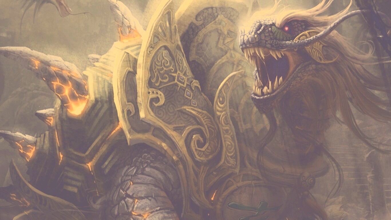 Драон-черепаха обои