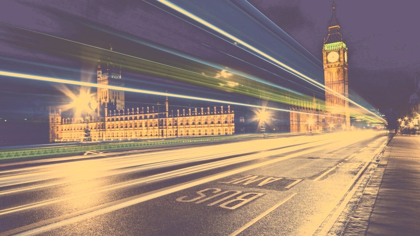 Ночной лондон обои