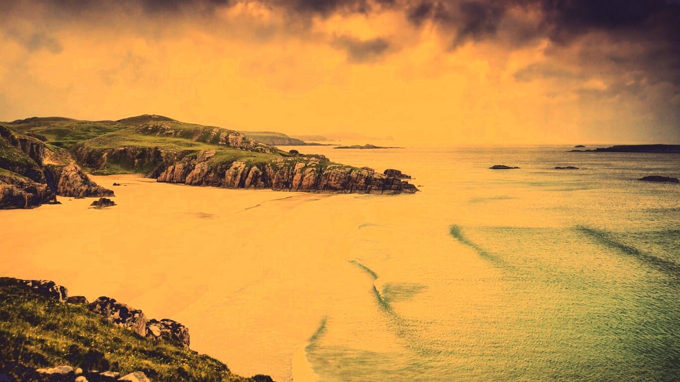 Побережье Шотландии обои