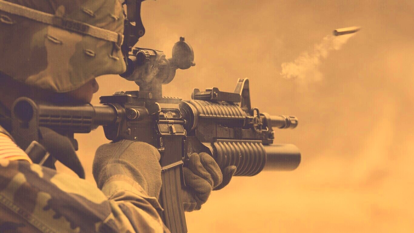 Выстрел обои