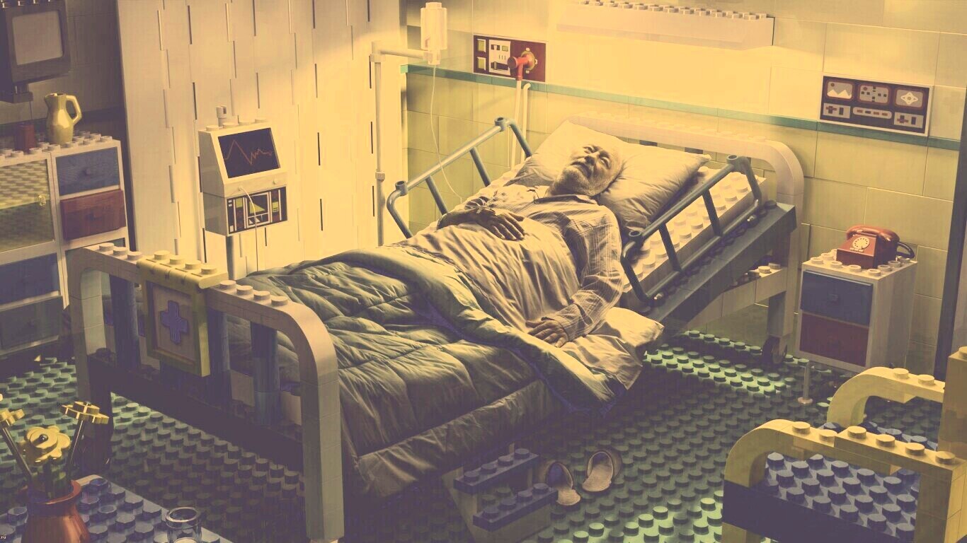 Лего больница обои