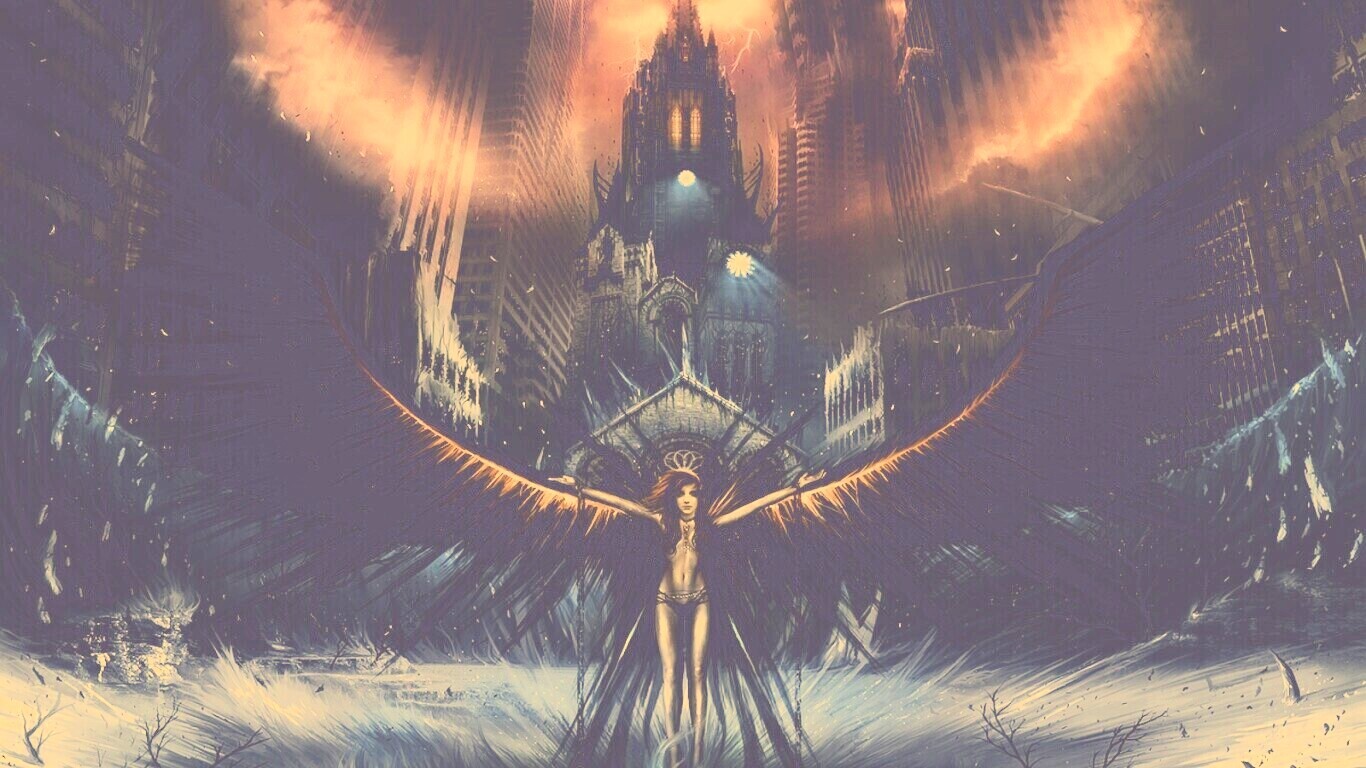 Тёмный ангел обои