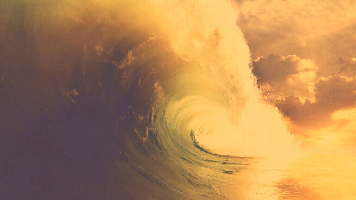 Цунами обои