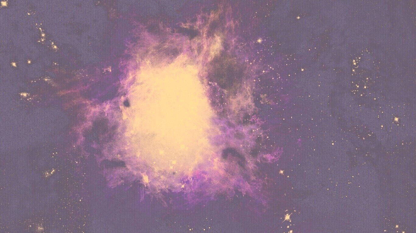 Фиолетовая туманность обои