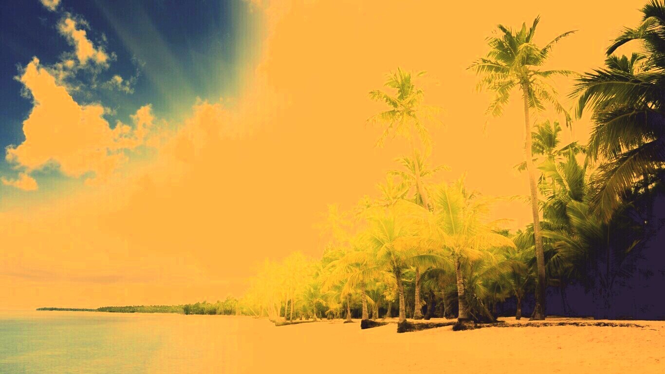 Тропическое побережье обои