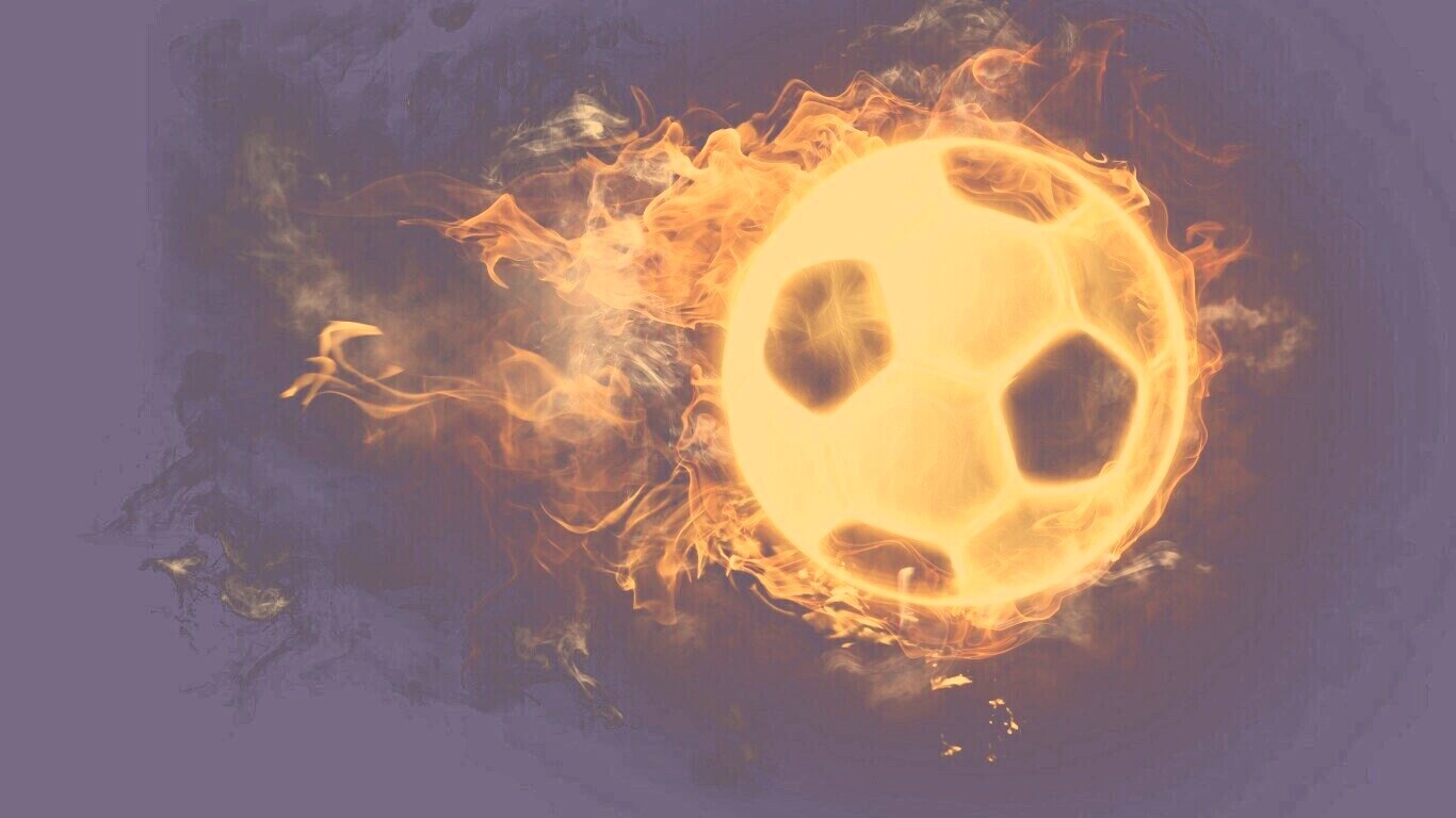 Огненный мяч обои