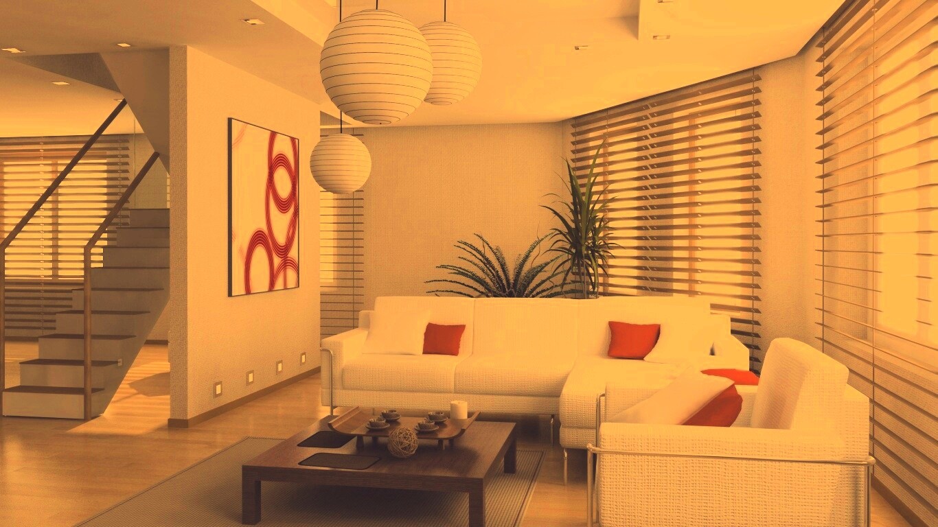 Китайская гостинная обои