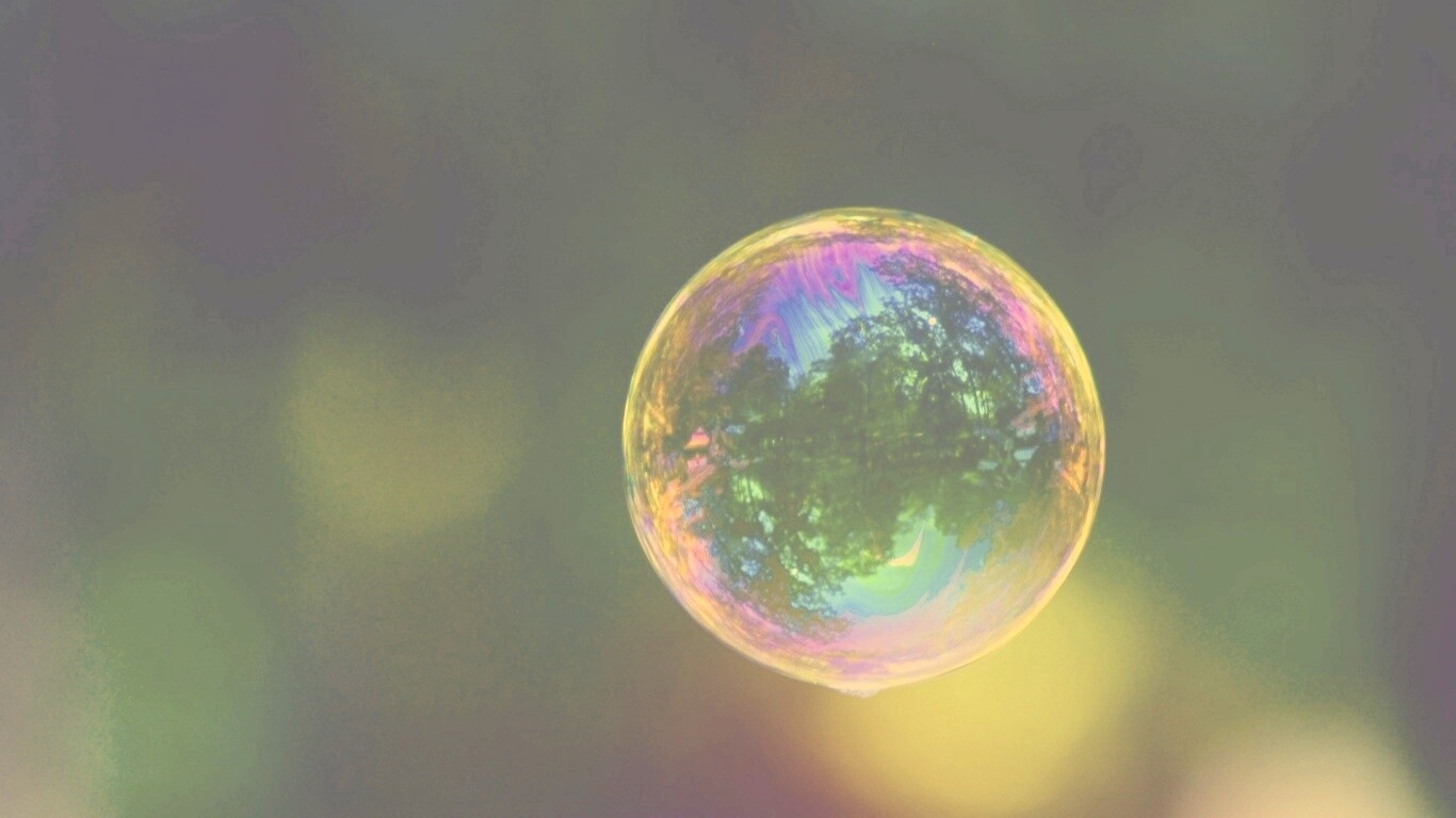 Мыльный пузырь обои