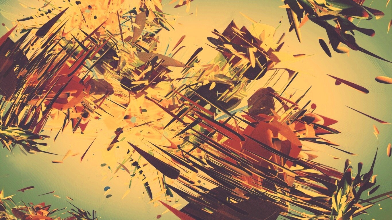 Сумасшедшая абстракция обои