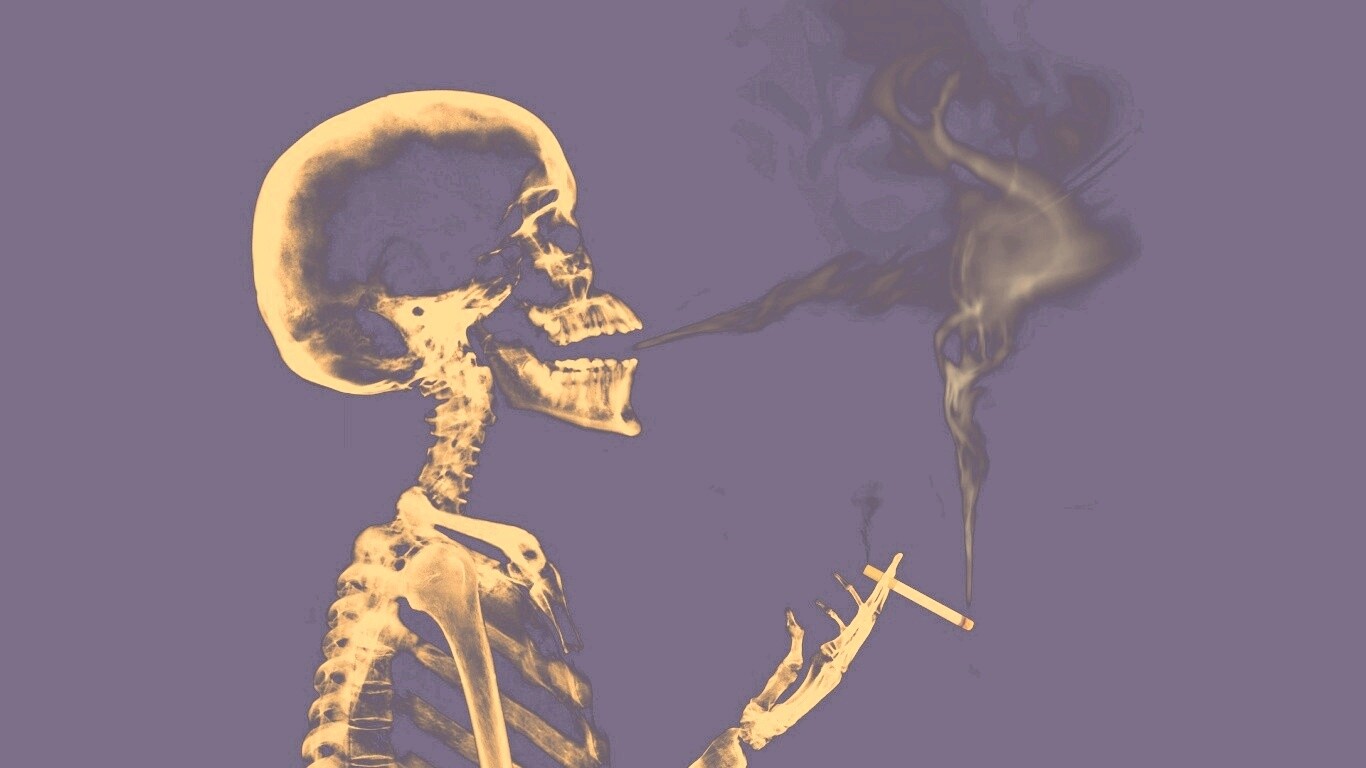 Смертельное курение обои