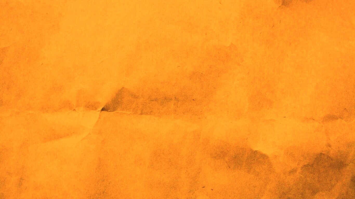 Текстура мятой желтой бумаги обои