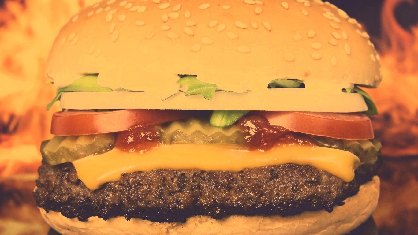 Чизбургер обои