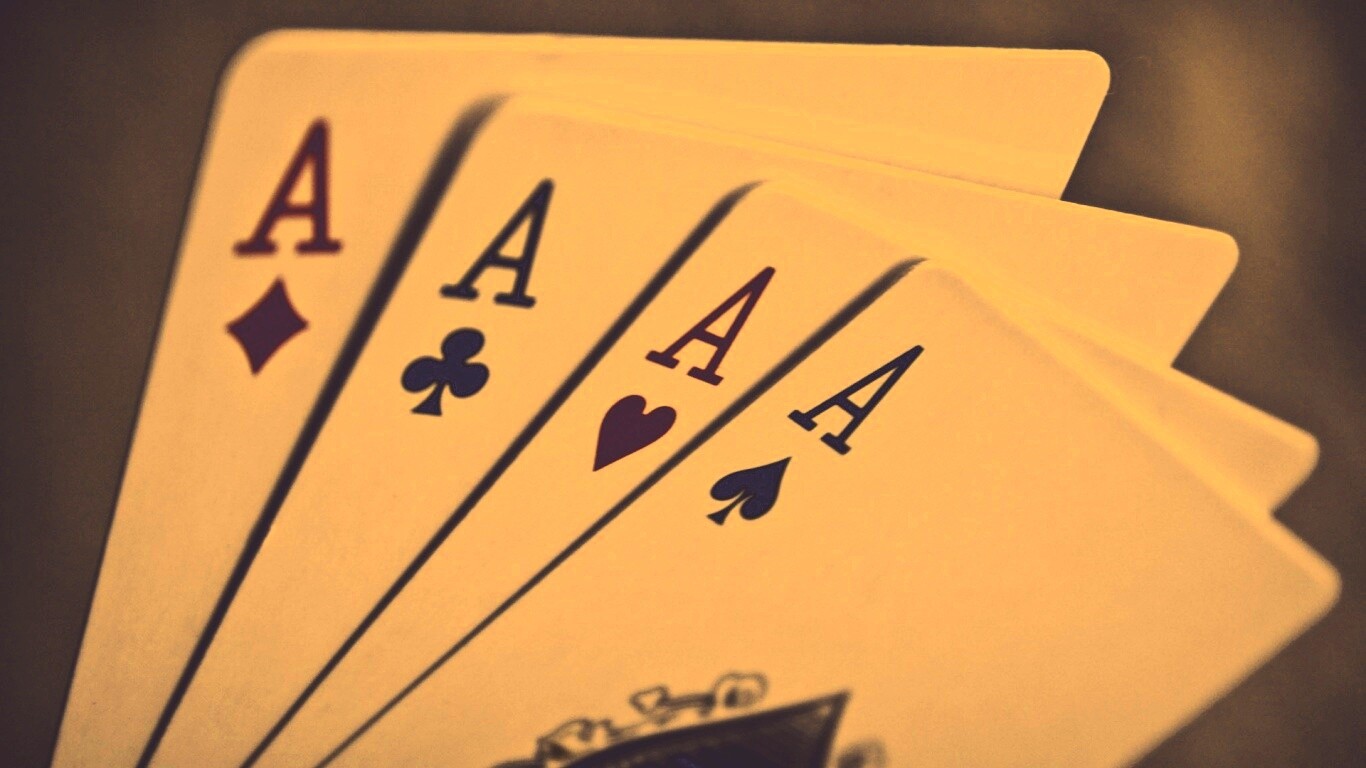 Четыре туза обои