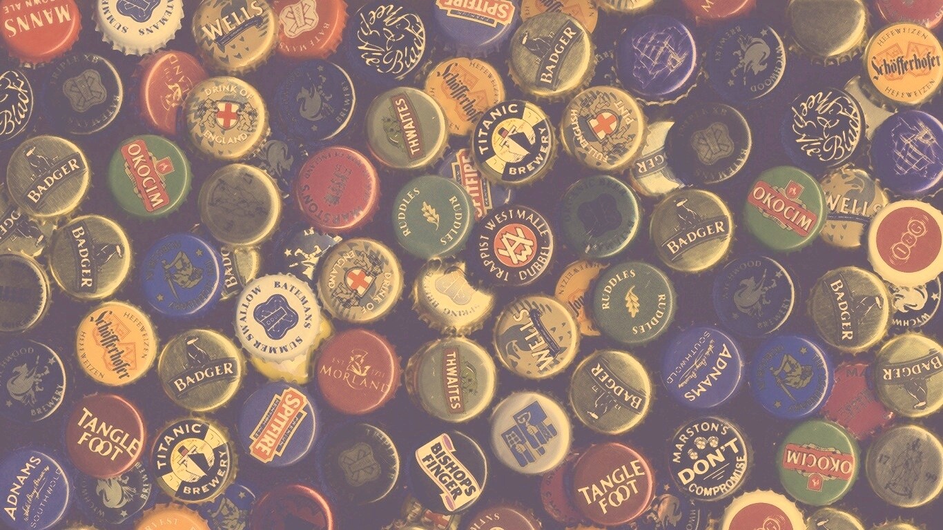Пивные пробки обои