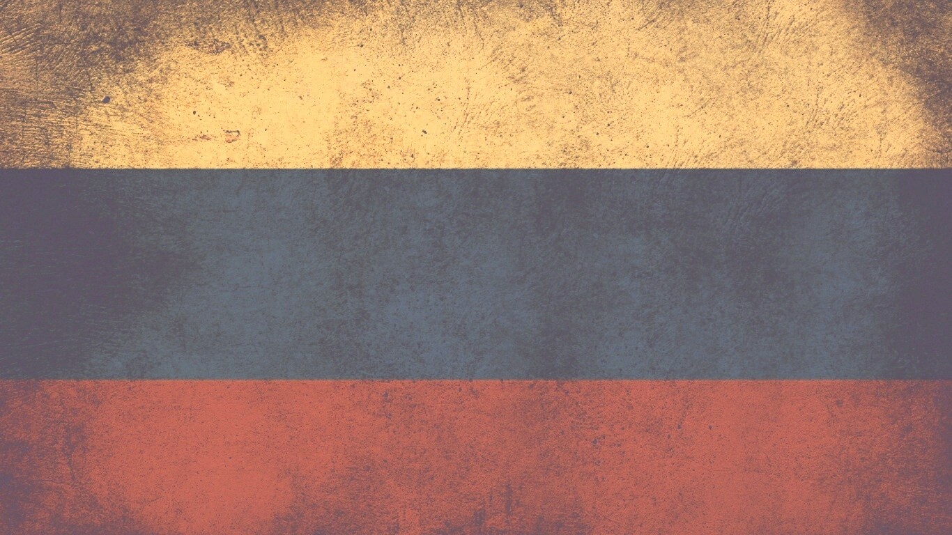 Флаг России обои